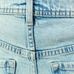 Jeans large taille standard bleu femme