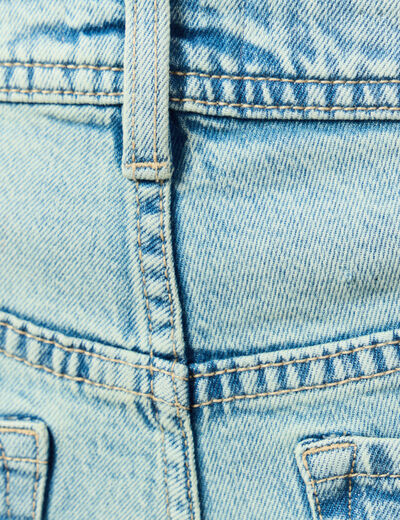 Jeans large taille standard bleu femme