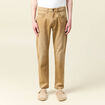 Jeans straight longueur 32 denim camel homme