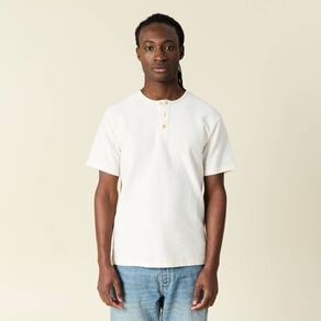 t shirt manches courtes ecru homme T-shirt manches courtes ecru homme