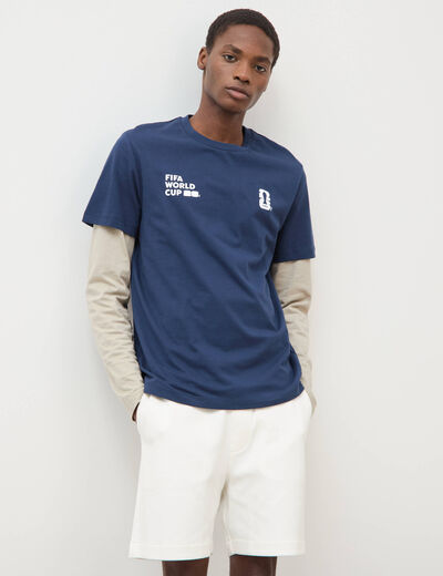 T-shirt officiel FIFA 2026&trade; bleu marine homme