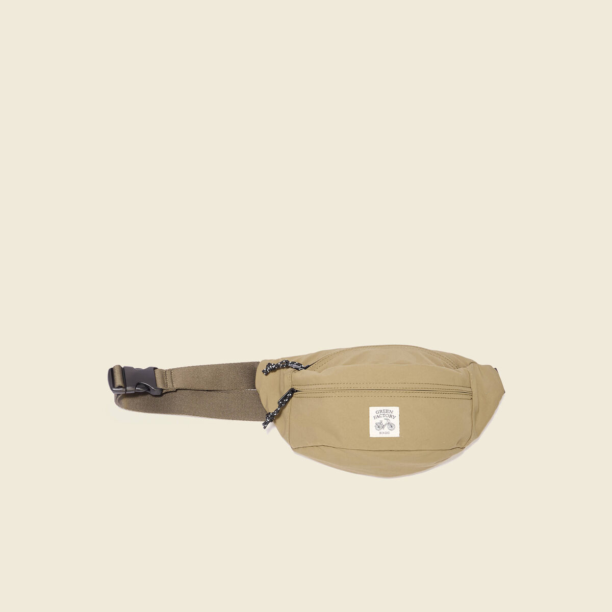Sac banane vert kaki homme