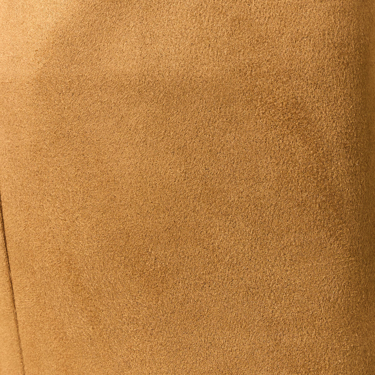 Short droit ceinturé suédine marron femme