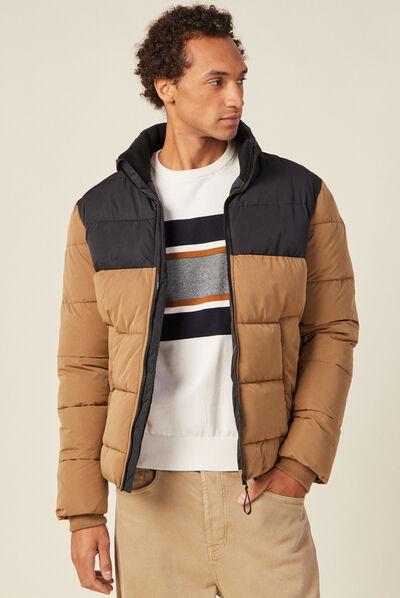 Doudoune oversize noir homme
