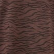 T-shirt droit col rond manches courtes marron chocolat femme