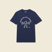 T-shirt manches courtes bleu marine homme