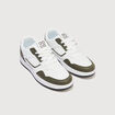 Basket vert kaki homme