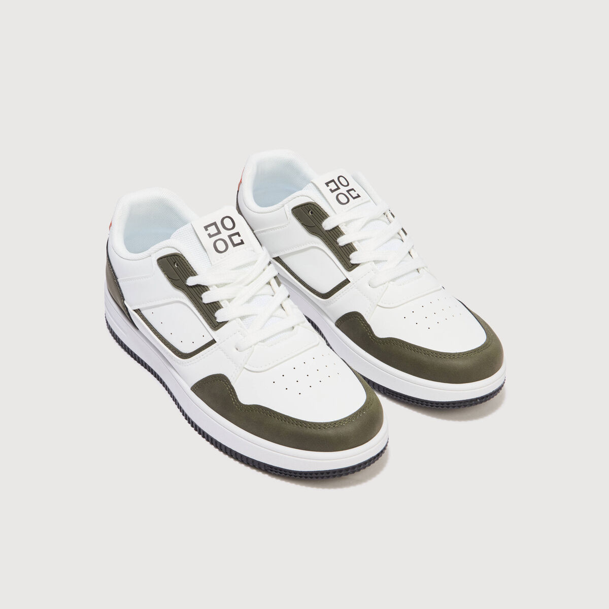 Basket vert kaki homme