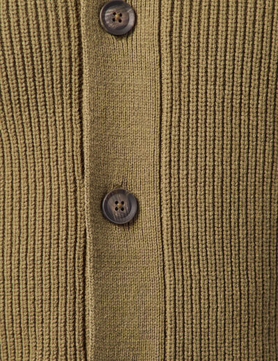 Gilet manches longues beige homme