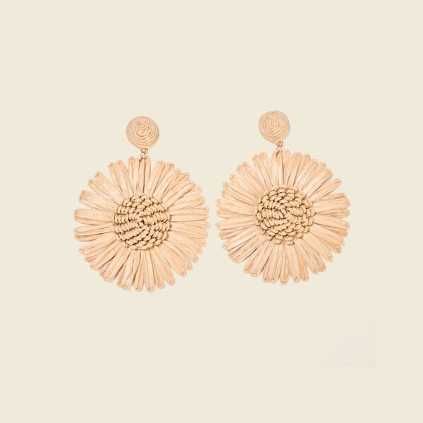 boucles doreilles pendantes sable femme Boucles d'oreilles pendantes sable femme
