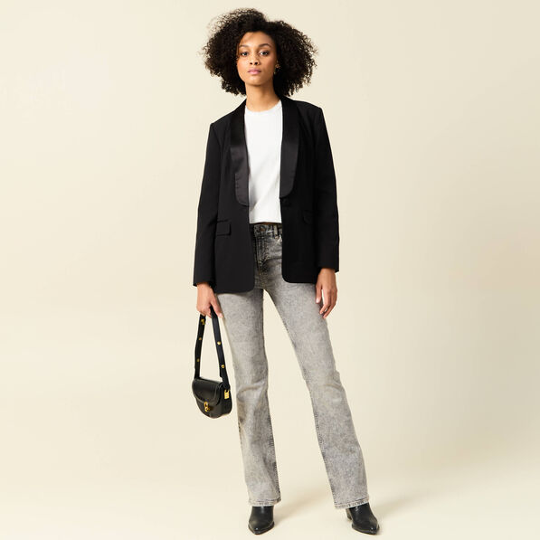 T-shirt manches longues ecru femme