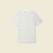 T-shirt manches courtes ecru homme