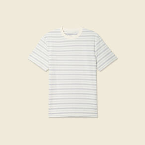 T-shirt manches courtes ecru homme