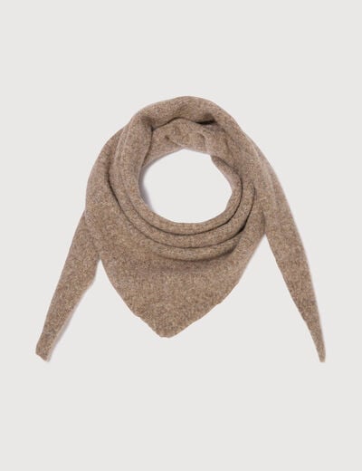 &Eacute;charpe taupe homme
