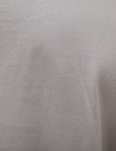 T-shirt en coton gris homme