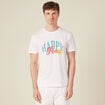 T-shirt manches courtes ecru homme