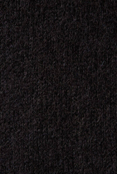 Pull éco-responsable noir femme