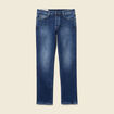 Jeans regular 5 poches denim stone homme