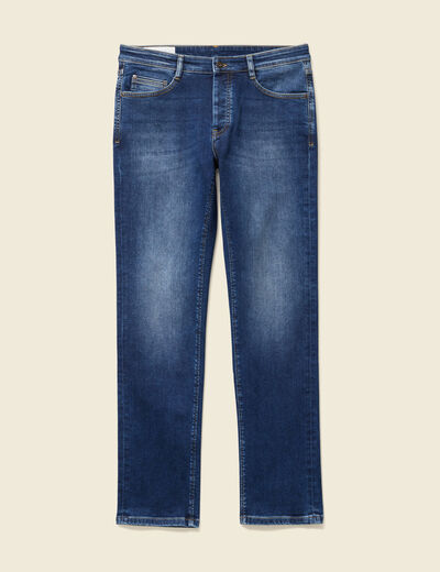 Jeans regular 5 poches denim stone homme