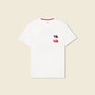 T-shirt manches courtes ecru homme