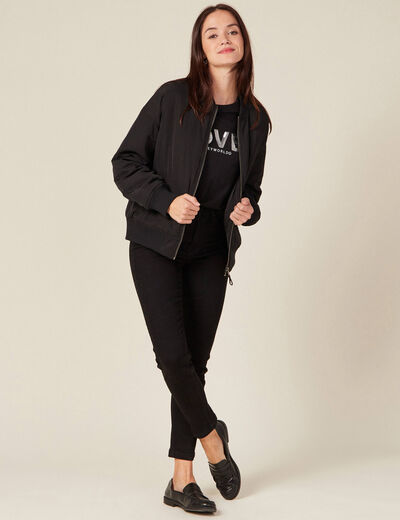 T-shirt SmileyWorld noir femme