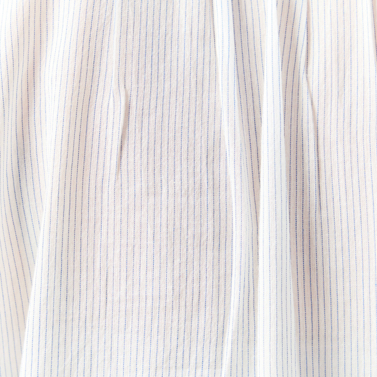 Chemise manches longues en coton blanc femme