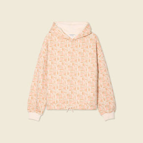 sweat a capuche orange corail femme Sweat à capuche orange corail femme