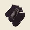Lot 3 paires chaussettes noir femme
