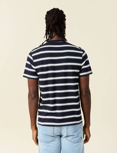 T-shirt éco-responsable ecru homme
