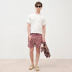 T-shirt en coton ecru homme