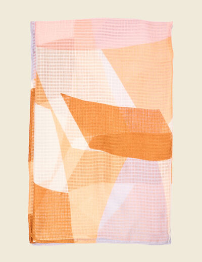 Foulard multicolore femme