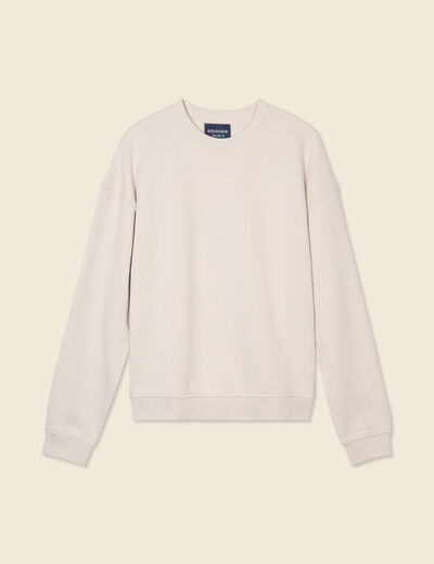 Sweat manches longues gris homme