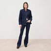 Jeans bootcut denim brut rinse femme