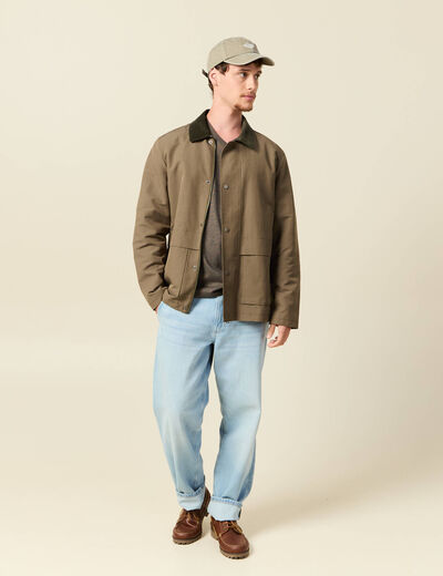 T-shirt manches courtes homme bleu marine homme