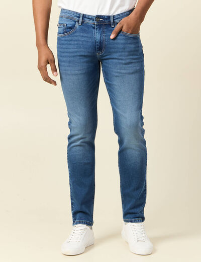 Jeans slim ultra stretch denim stone homme