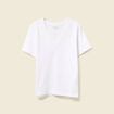T-shirt manches courtes blanc femme