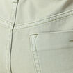 Short boyfriend ceintur&eacute; jean vert kaki femme
