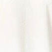 Blouse manches courtes blanc femme