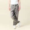 Jeans large relaxed denim gris homme