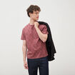T-shirt manches courtes rose cerise homme