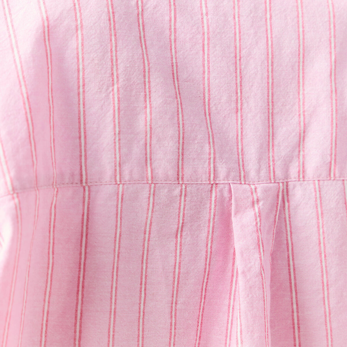 Chemise manches longues rose clair femme