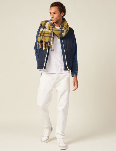 Doudoune réversible bleu marine homme