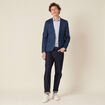 Chemise manches longues bleu clair homme