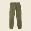 Pantalon cargo battle 7/8ème vert kaki femme