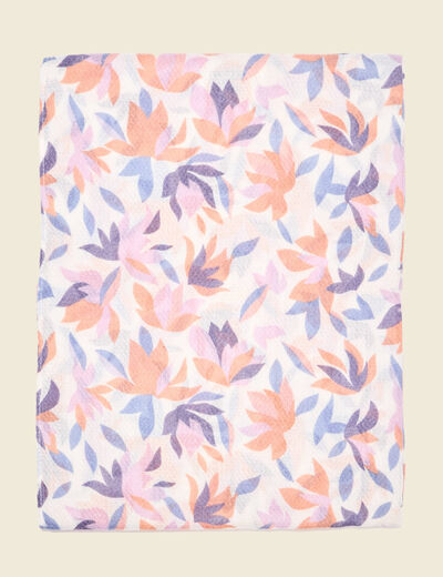 Foulard ecru femme