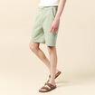 Bermuda vert olive homme