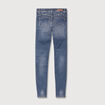 Jeans skinny push-up taille standard denim stone femme