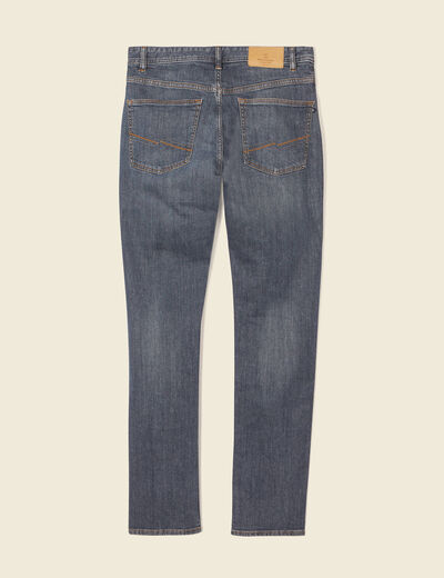 Jeans straight denim dirty homme