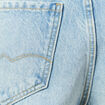 Bermuda large en jean denim used femme