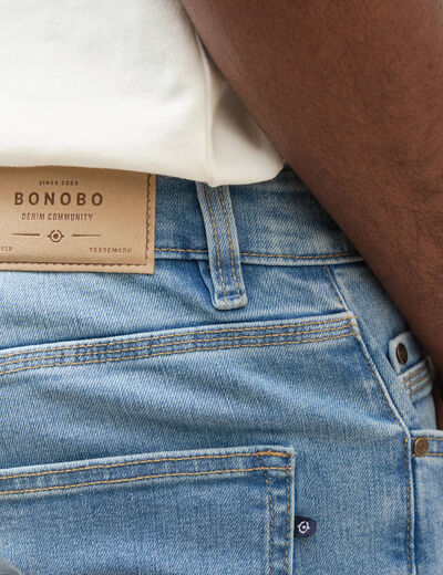 Jeans straight denim used homme